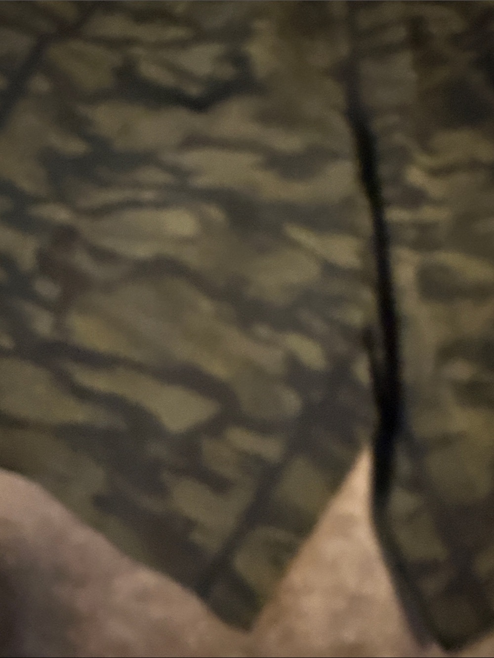 Men's LuluLemon Olive Green Camo Performance Shorts - Picture 3 of 5